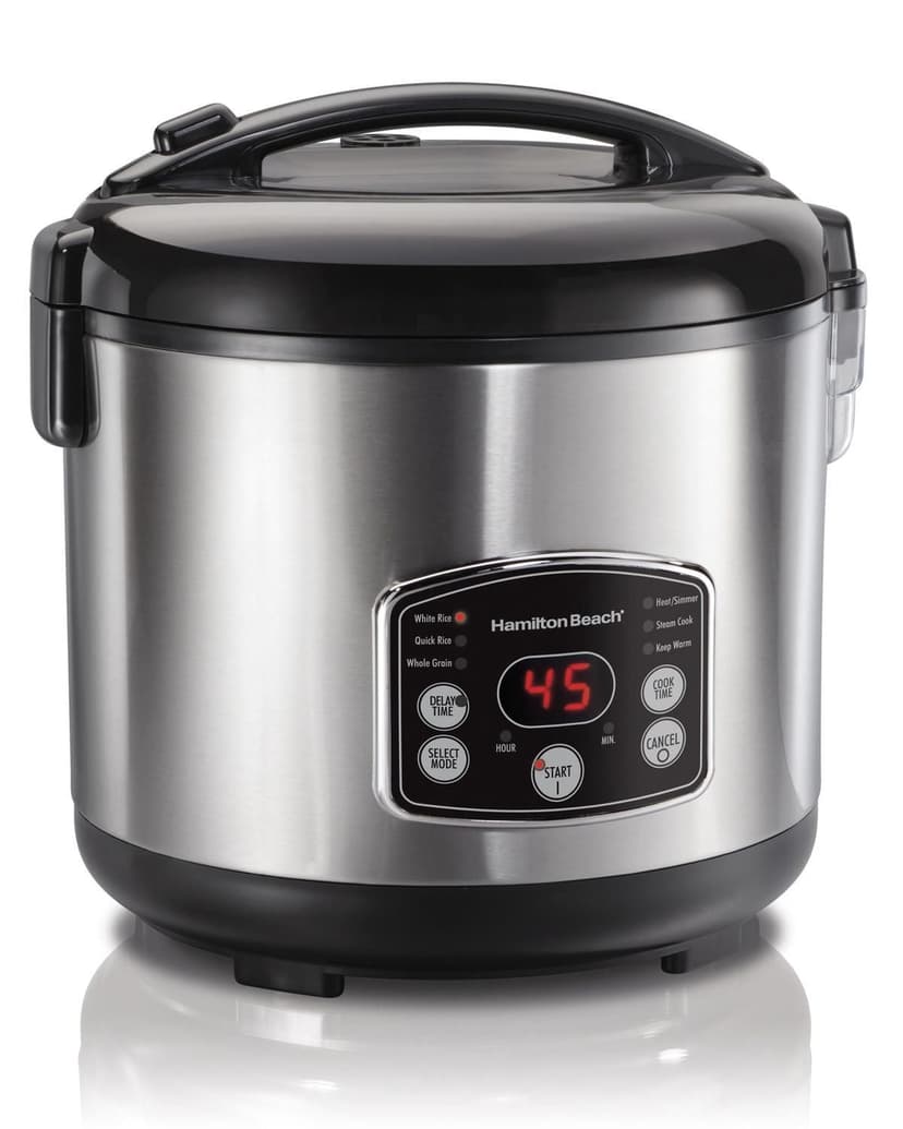 Hamilton Beach Digital Simplicity 14-Cup Rice Cooker/Steamer 37549MNC