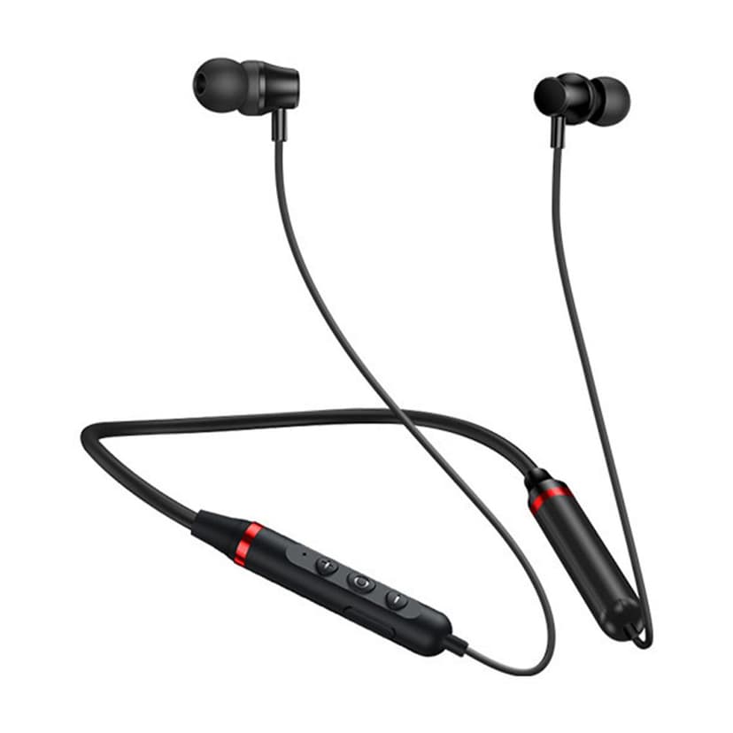 Neckband Headphones IPX5 Sweatproof 9D Stereo Noise Cancelling Earphones For Outdoor Running Workout Sports
