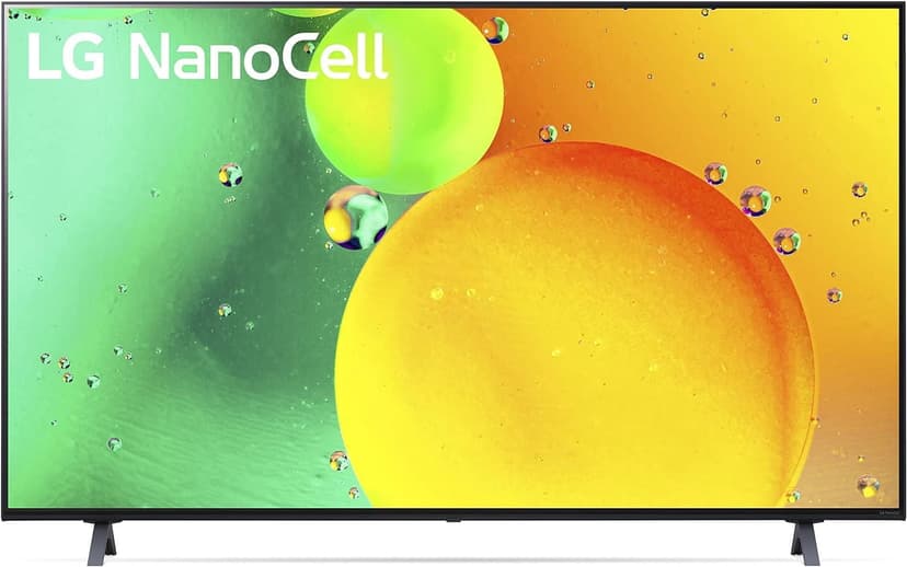 LG Nano75 NanoCell Series 55” Alexa Built-in 4K Smart TV (3840 x 2160), 60Hz Refresh Rate, AI-Powered 4K, Cloud Gaming (55NANO75)