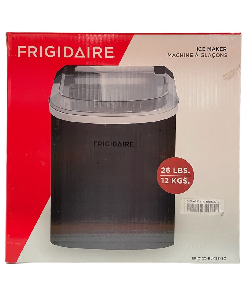 FRIGIDAIRE Countertop Ice Maker, Stainless Steel