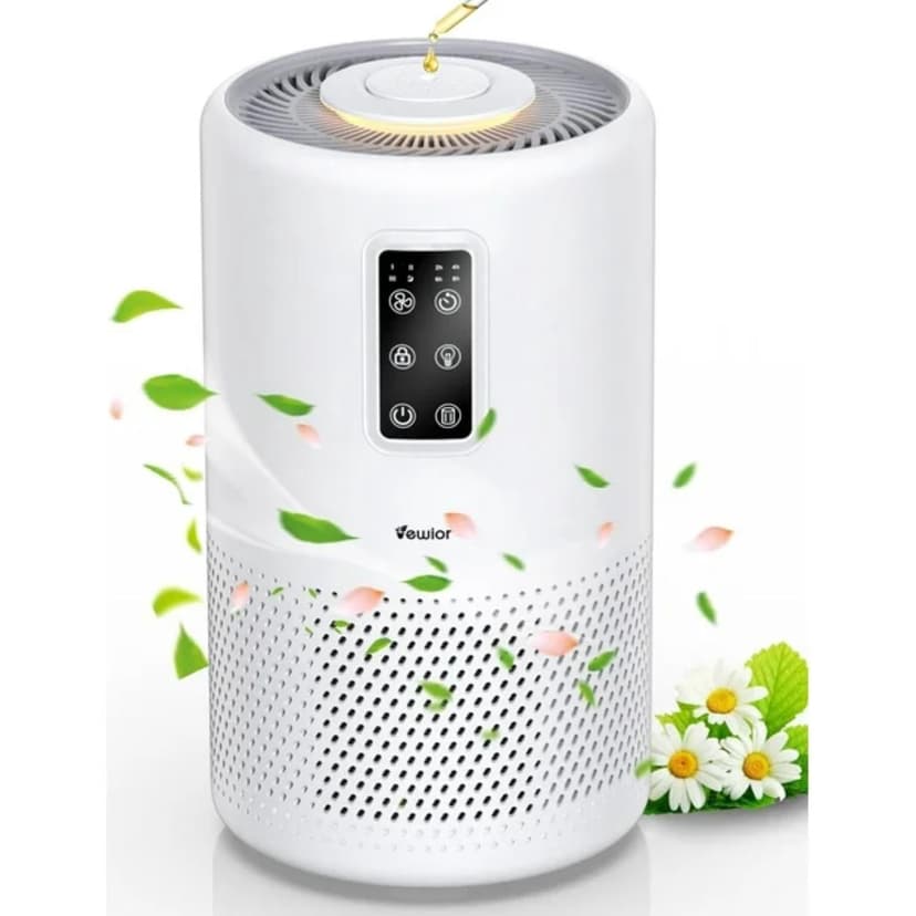 Refurbished VEWIOR H13 True HEPA Air Purifiers for Home Large Room - High-Performance