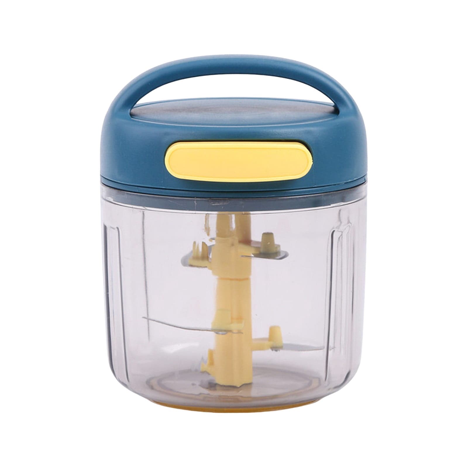 Manual Food Processor of ABS Material for Cutting Various Foods in a Portable Way