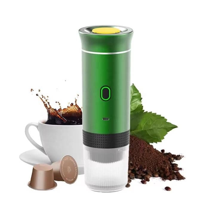 Portable Coffee Maker - Travel Electric Heating Espresso Maker - for 12V Car and Camping a16