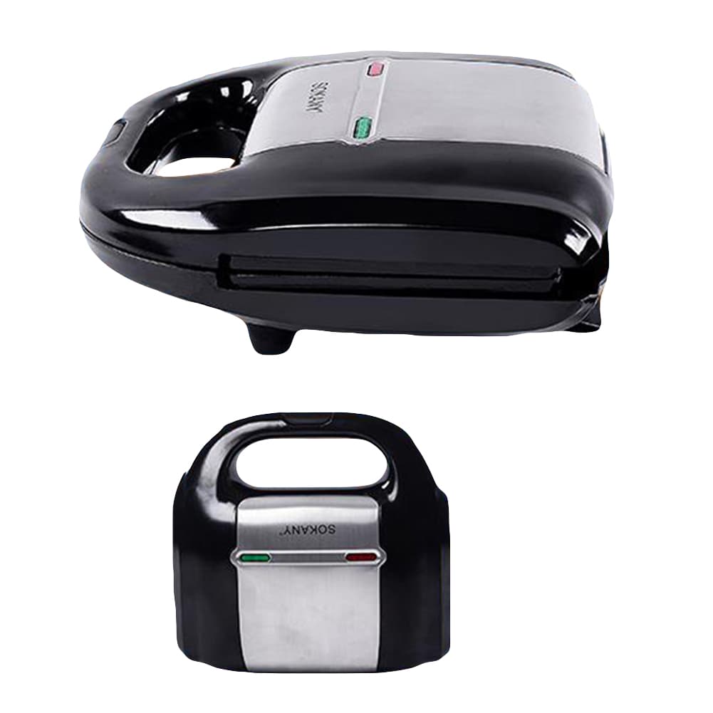 Trayknick Electric Sandwich Maker Grilling Plate Toaster Breakfast Waffle Bread Machine