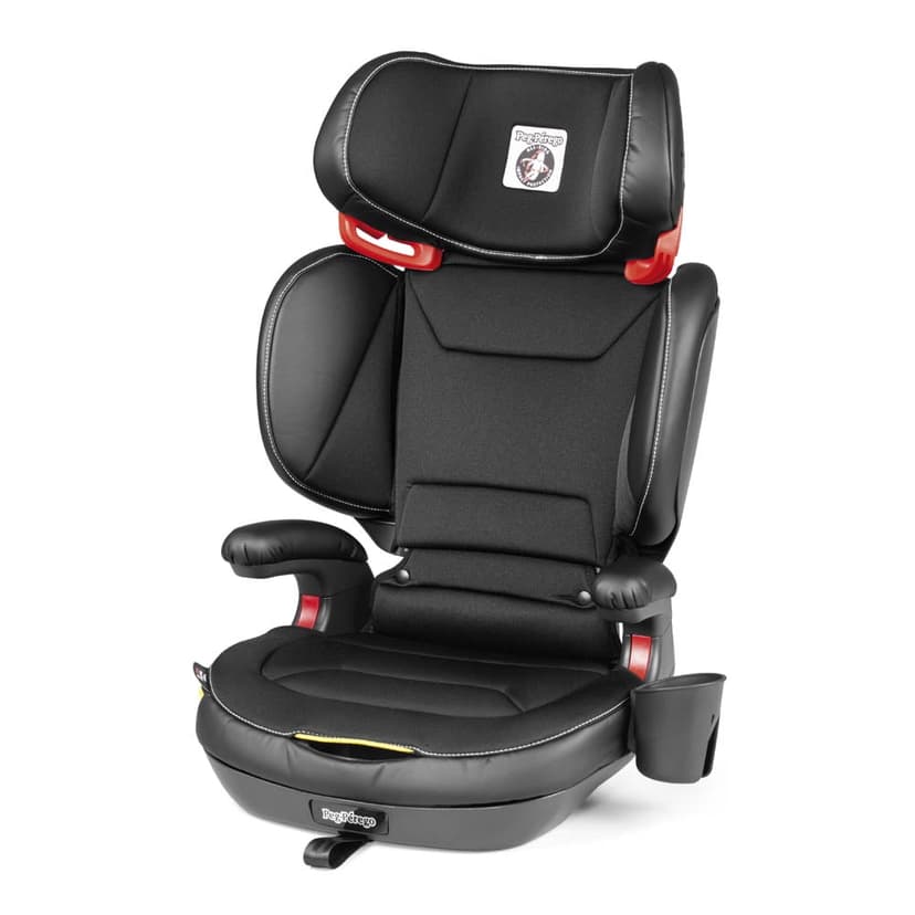 Peg Perego Viaggio Shuttle Plus 120 2-in-1 Booster Car Seat - Licorice (Leather)