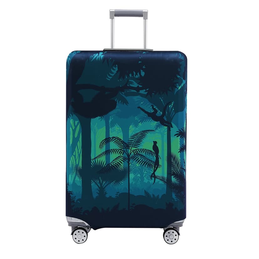 Elastic Travel Luggage Cover Travel Suitcase Protective Cover for Trunk Case Apply to most Suitcase Cover (M)