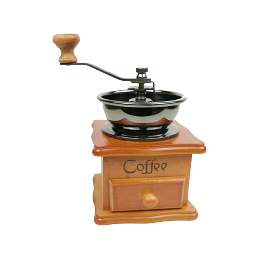TopLLC Beech Hand Cranked Wood Grinder Coffee Grinder coffee grinder