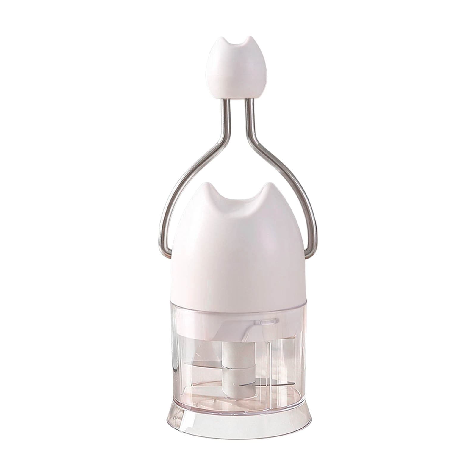Manual Hand Crank Food Processor For Efficient Mincing And Chopping Of Garlic Peppers And Various Ingredients