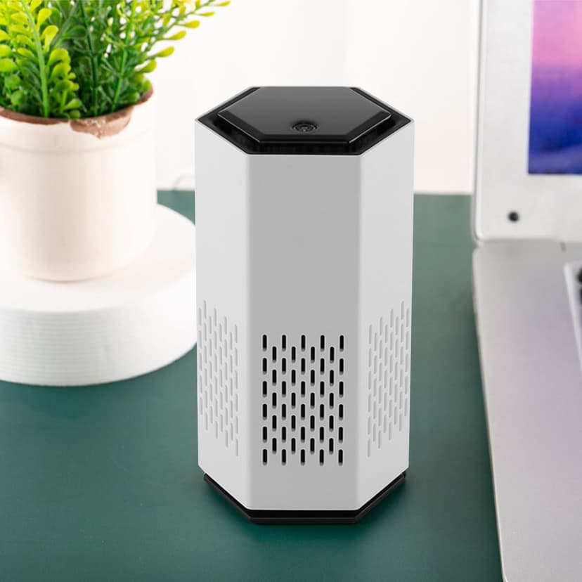 Dvkptbk Air Purifier Pet Purifiers for Home Smell, Pet Purifier, Humidifier and Purifier in One, Purifiers with Washable Filters, Portable, Powerful, Silent Home Essentials