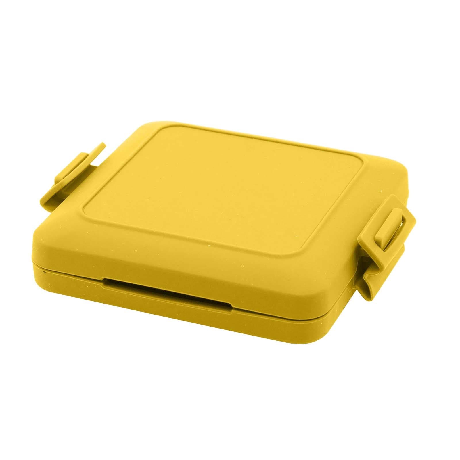 Ongmies Microwave Toastie Sandwich Maker – Wireless, No Electricity, with Adjustable Silicone Straps (Set of 1 Toastie Maker, 1 Upper Cover, 1 Lower Cover)