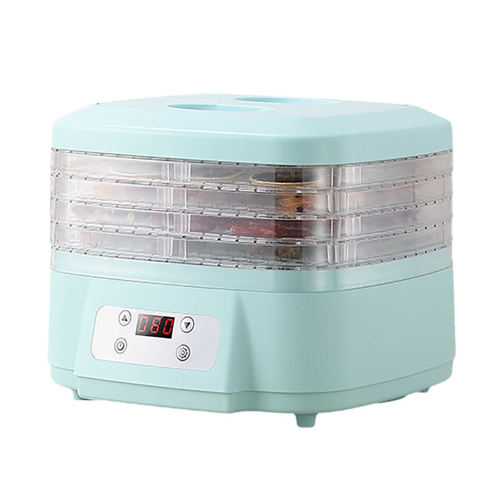Dryer Machine For Home 360° Airflow Food Dehydrator Machine With 6 Trays Trays Food Dehydrator Machine With Digital Adjustable Timer & Temperature Control For Beef Fruits Meat 1pc