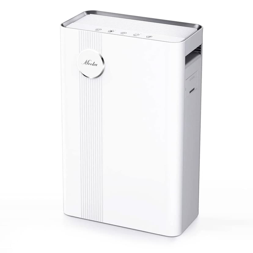 Mooka KJ203F-142 Home Air Purifier for Large Rooms w/ True HEPA Air Filter