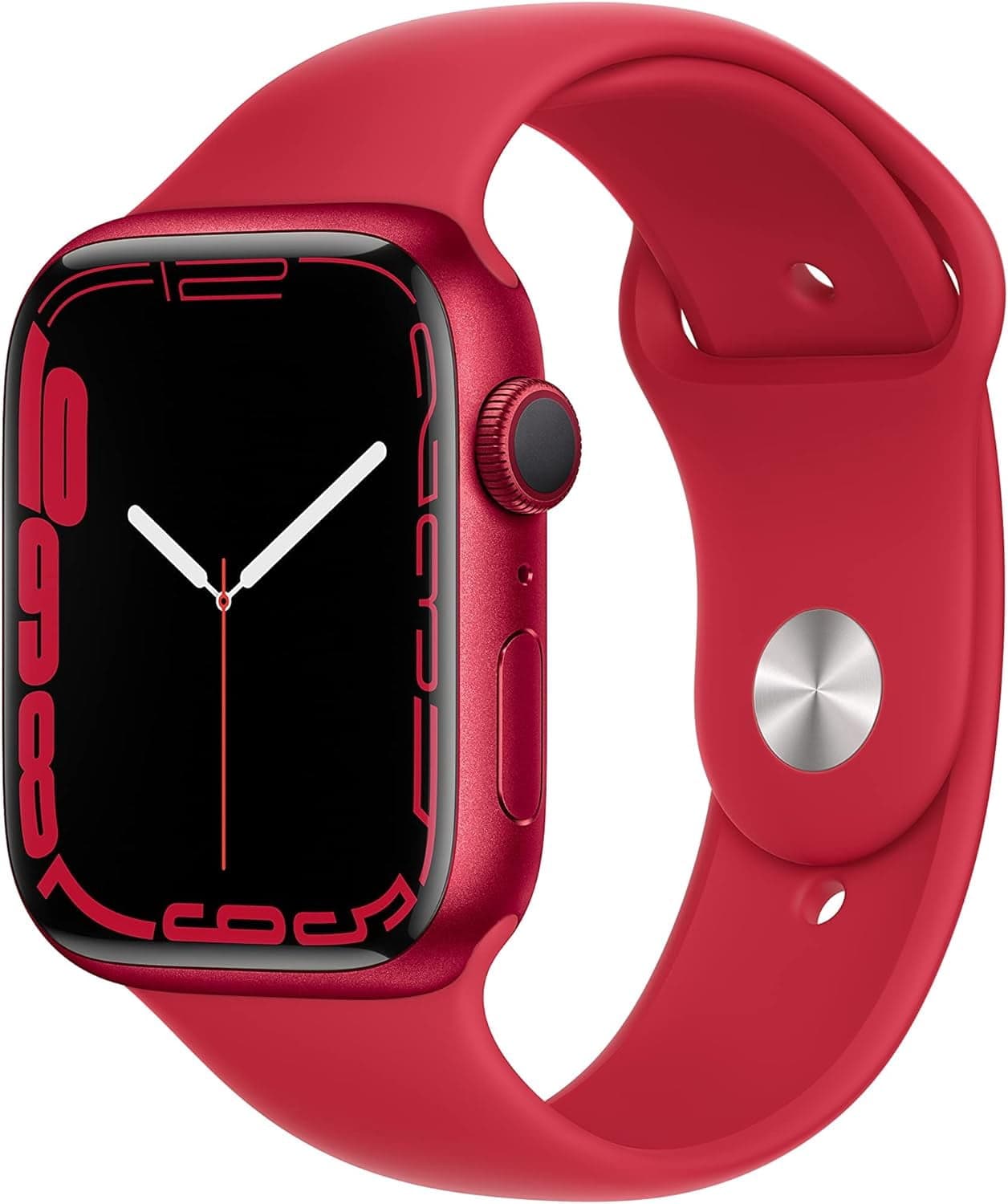 Refurbished Apple Watch Series 7 Aluminum 45mm A2477 (GPS + Cellular) Red (Grade A+)