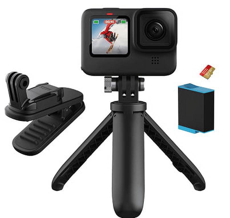 GoPro HERO10 (HERO 10) Black + Accessories Bundle