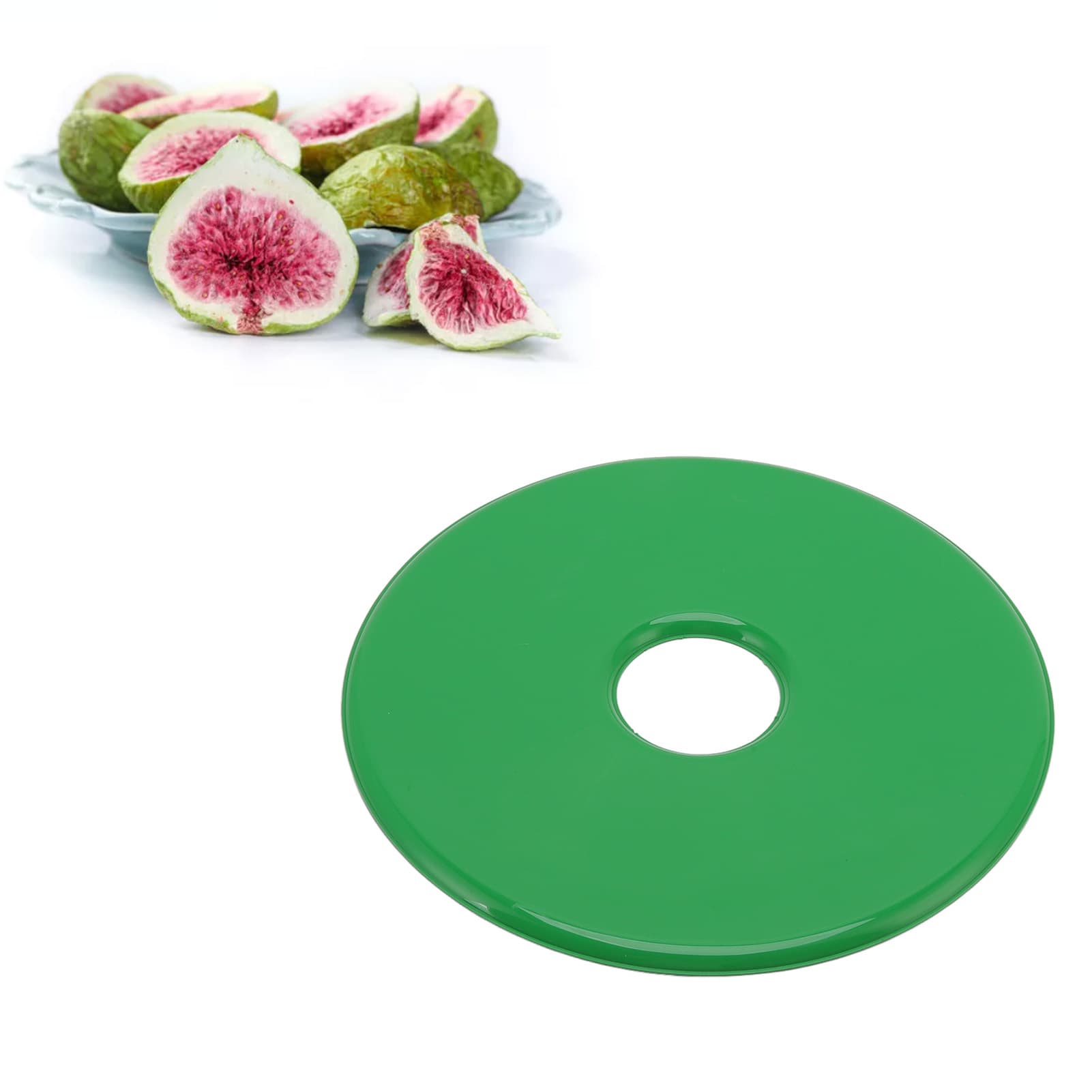 Fruit Drying Machine Sheet, Silicone Food Dryer Accessory Electric Food Dehydrator Sheet Leak Proof for Home Transparent,Emerald,Dark Green