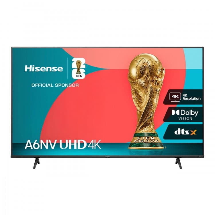 Hisense 58" Class A6NV Series 4K UHD LED Smart TV - Open Box