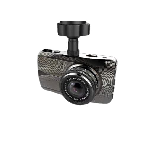 WINGOMART XT CCV-12/6587 Itek HD DVR Dash Cam with Mic for Audio Recording, Wide Angle Car Camera Video Recorder Black Box with LED Lights for Your Vehicle