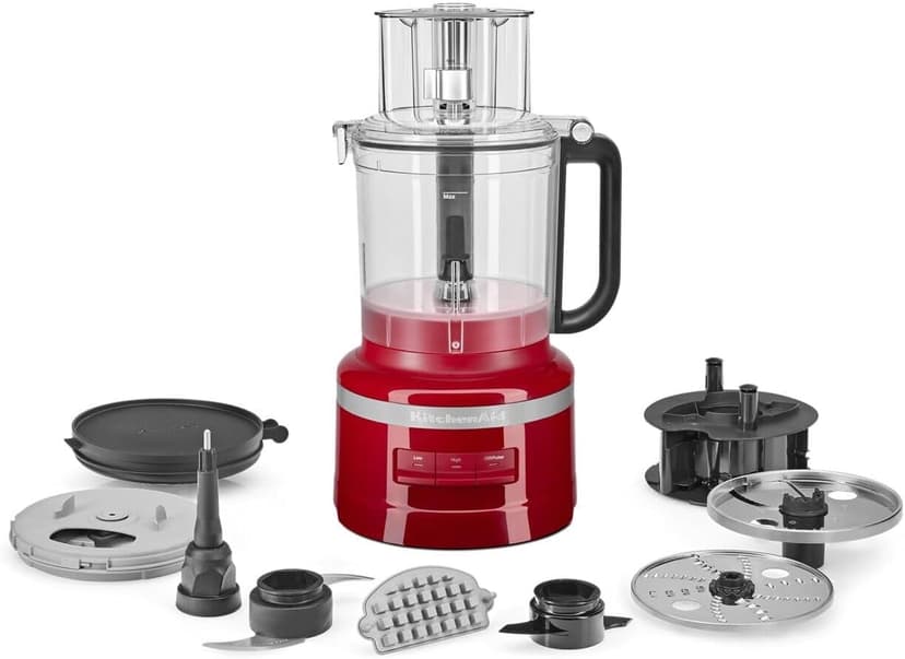 13-Cup Food Processor with Dicing Kit Empire Red