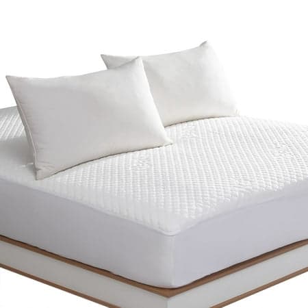 Twin XL Size Waterproof Mattress Protector Rayon from Bamboo Fitted Mattress Pad Cover with Deep Pocket Up to 15''