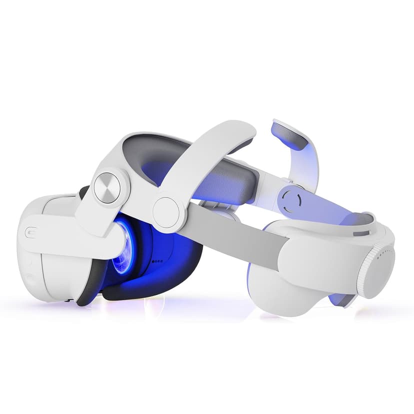 Elite Strap for Meta Quest 3, Adjustable and Lightweight Head Strap for Enhanced Support & Balance Weight in VR