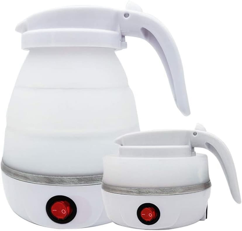 Compact Wonder: Travel Collapsible Electric Kettle With Automatic Shut-Off And Detachable Power Cord