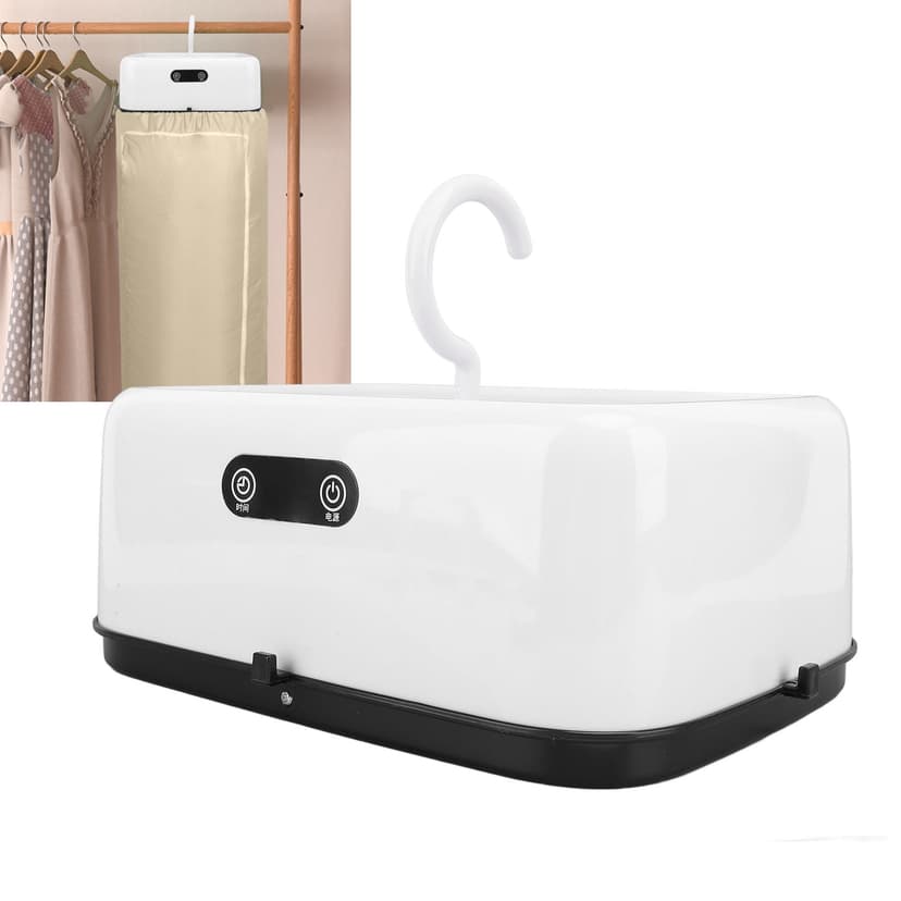 Portable Clothes Dryer 600W Compact Dryer Machine Portable Clothes Dryer Mini Laundry Dryers with Remote Control Small Compact Foldable Electric Drying Machine