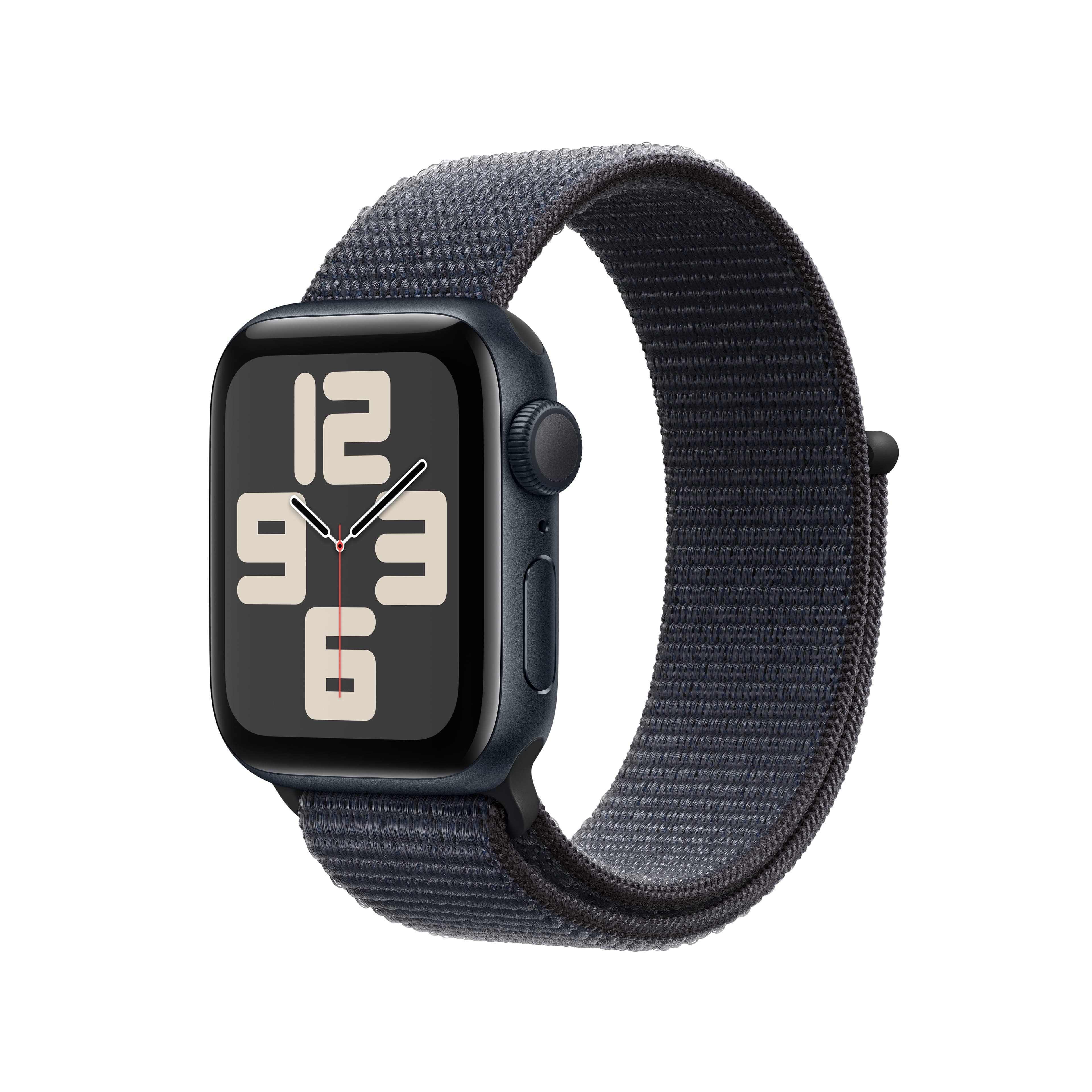 Apple Watch SE2 40mm GPS Midnight Aluminum Case with Ink Sport Loop