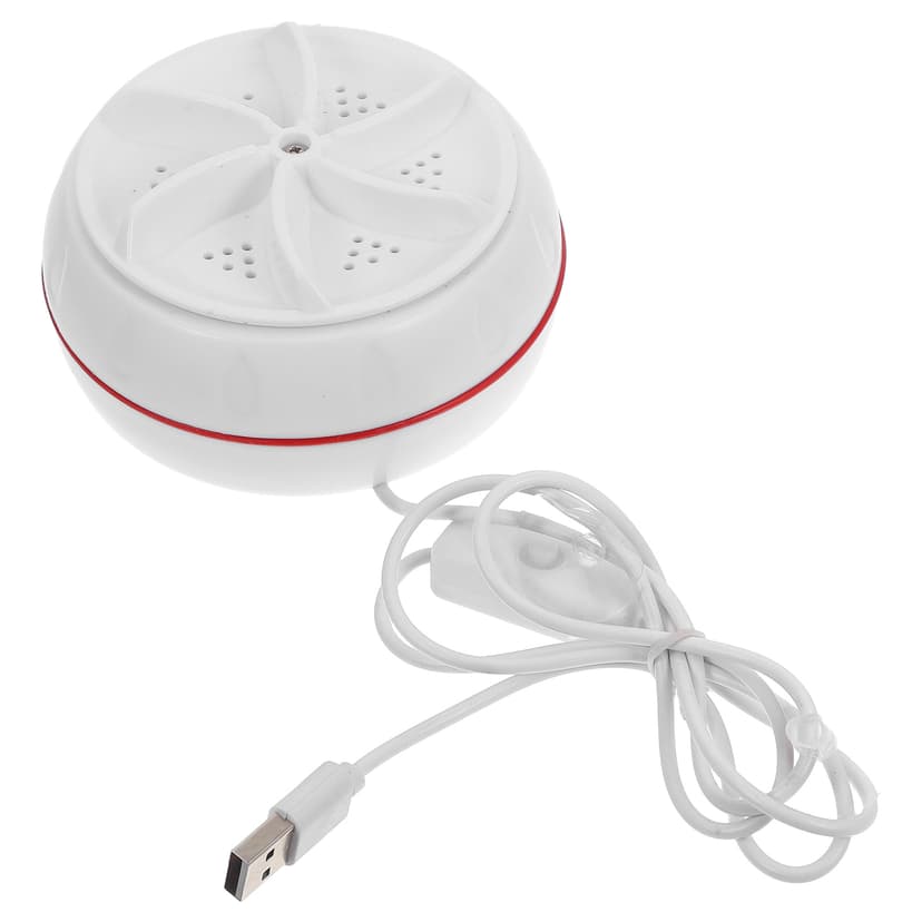 PAMINGONO 1 Set Of White Portable Washing Machine For Socks In Compact Design