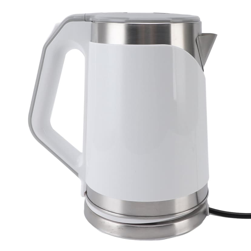 Electric Kettle Stainless Steel, Double Layer Hot Water Boiler, Electric Water Heater Kettle with Fast Heating, Auto Shut Off for Home Kitchen