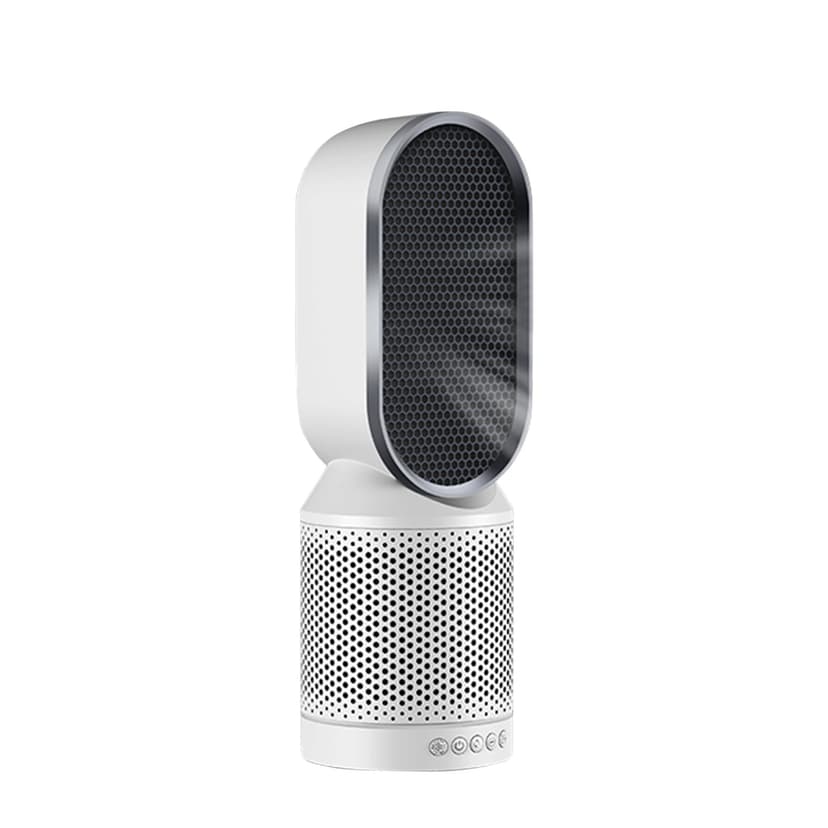 F008 Household Negative Ion Air Purifier Deodorizer Smart Portable HEPA Air Filter Formaldehyde/Odor/Dust Remover Suitable for Living Room/Bathroom/Office/Conference Room