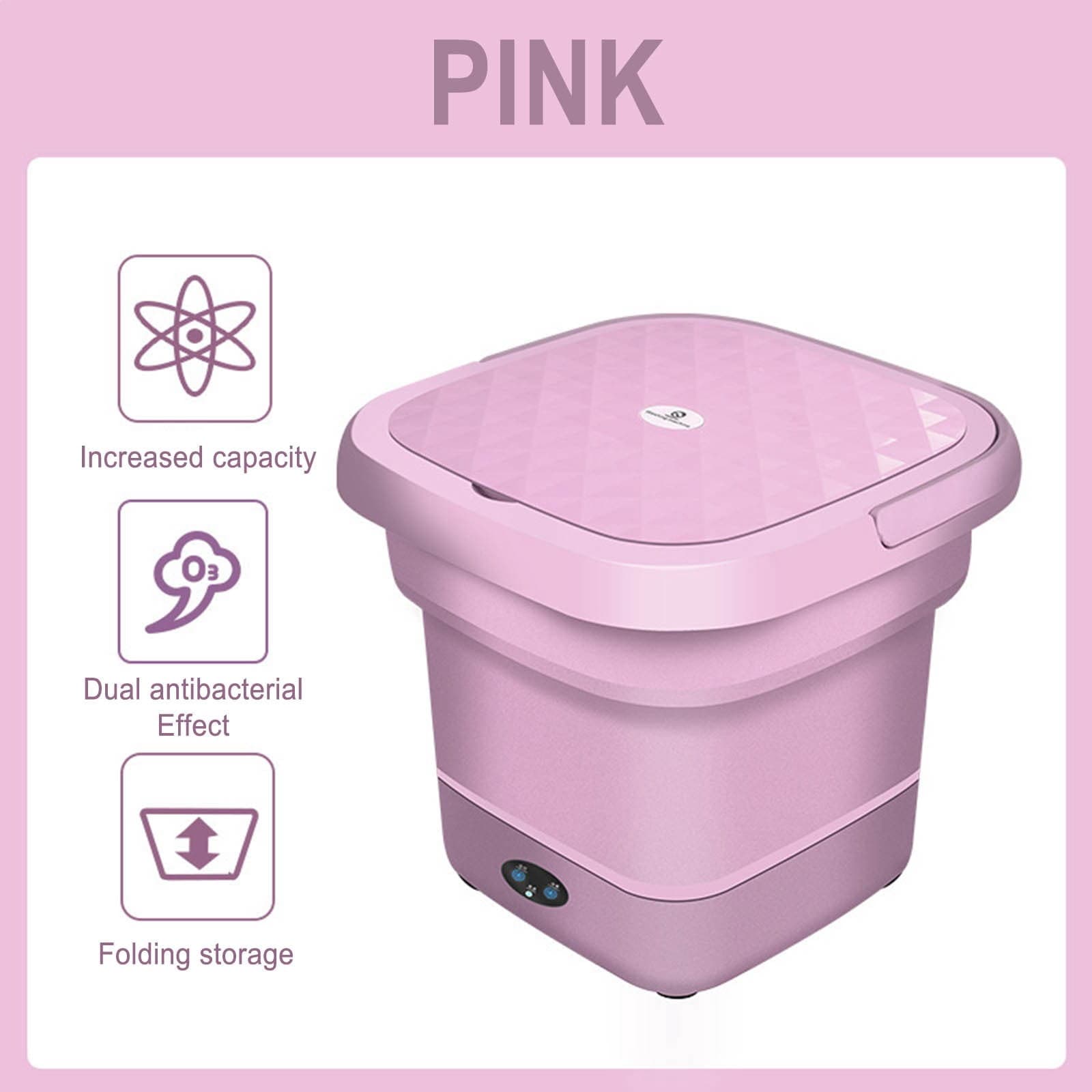 Dvkptbk Washing Machine New Folding Washing Mini Washing Machine Cleaning Machine Household Small Folding Washing Machine Home Appliances