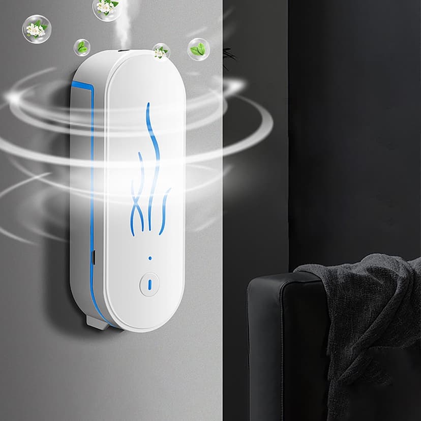 Suncoda Air Purifier, Aromatherapy Machine Charging Sprayer Household Machine Toilet Deodorant Purification Diffuser 10Ml