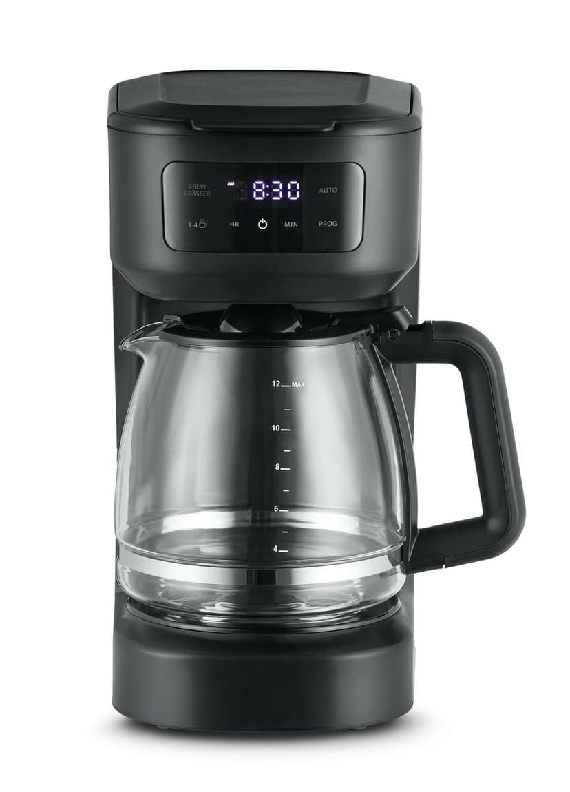 Mainstays Programmable 12 Cup Coffee Maker with Touchscreen, Black