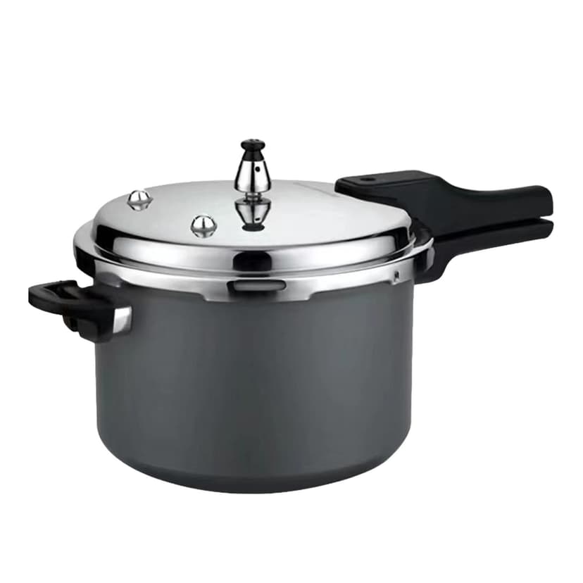Luzkey Aluminum Alloy Pressure Cooker Instant Cooking Pot Fast Heating with Secure Knobs Rice Cooker Stewed Meat Pot for Family Home