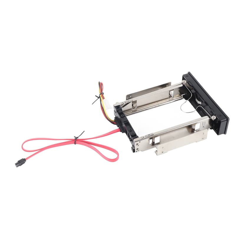 Internal Hard Drive Rack, Hot Swap Support II HDD Internal Mobile Rack Easy Installation Stainless Steel for Computer