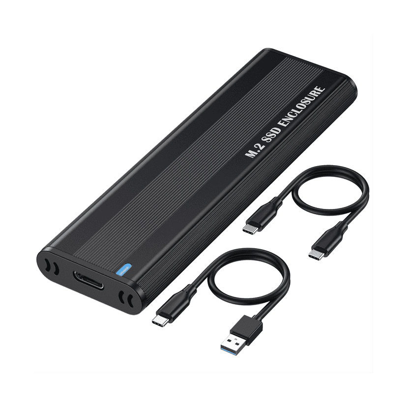 M2 SSD Case NVME SATA Dual Protocol M.2 to USB Type C 3.1 SSD Adapter for NVME PCIE NGFF SATA SSD Disk Box M.2 SSD Case