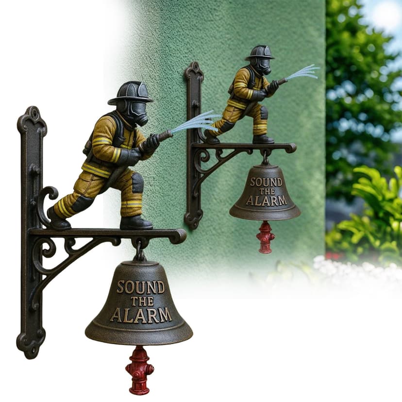 Themed Decorative Doorbell Hanger for Front Door Unique Design Resin Ornament Functional Home Accessory Decoration for Entryway#