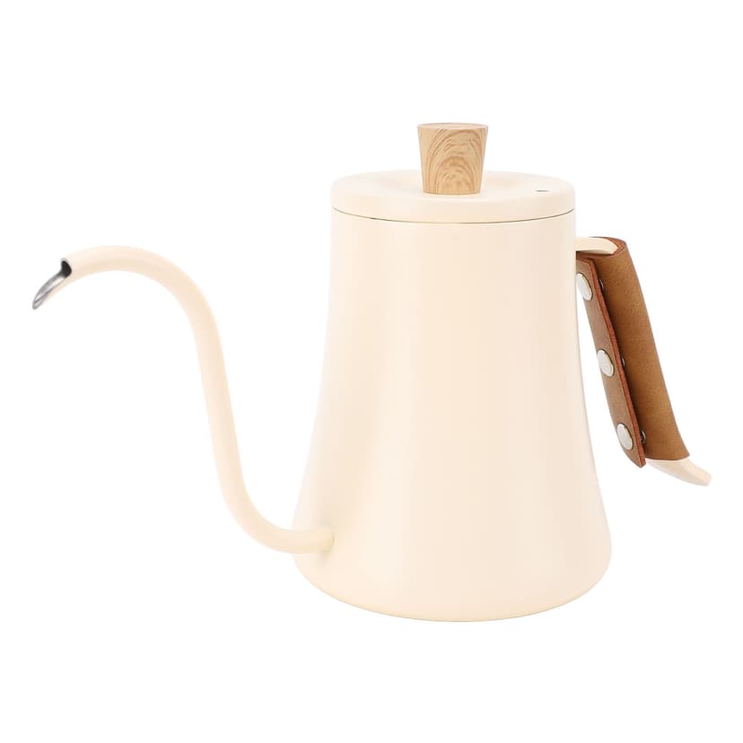 Gooseneck Pour Over Coffee Kettle, Gooseneck Kettle Comfortable Grip Space Saving 600ml for Office