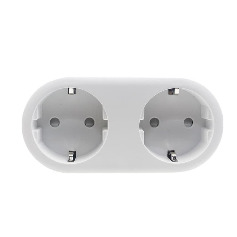 Jinsinto Smart Plug (Type F), Smart Plug Compatible with Apple HomeKit, Siri, Alexa, Google Home and Google Nest, WiFi Programmable Plug with Voice Command and Remote Control (1pcs)