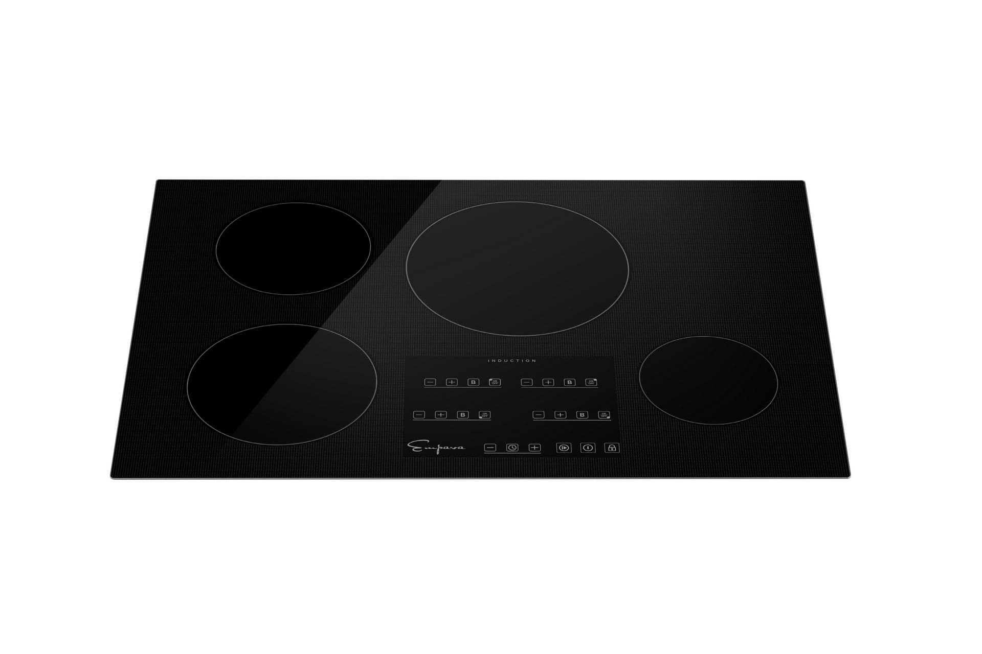 Empava 30" 4 Burner Electric Induction Cooktop (IDC30) in Black