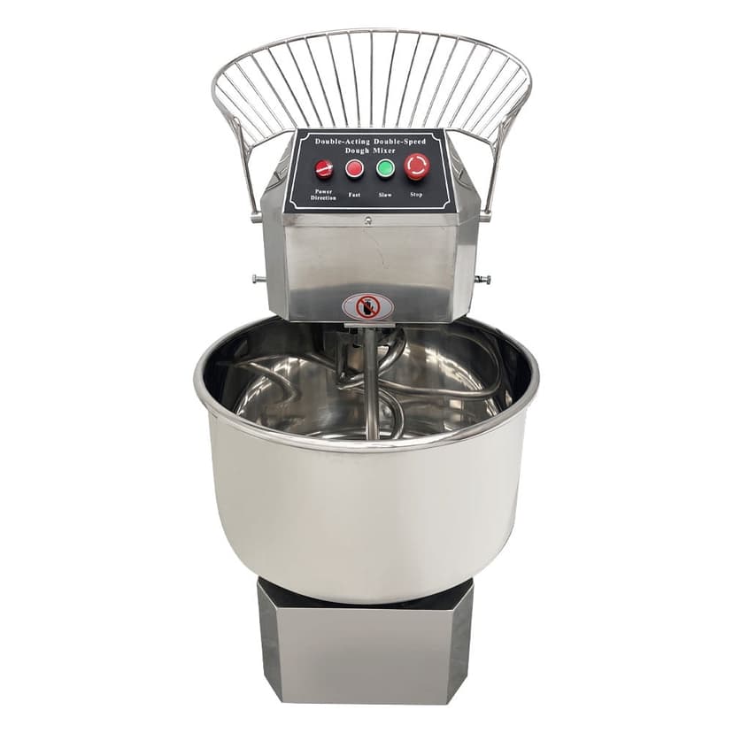 50L Commercial Double Action Double Speed Dough Mixer Stainless Steel 110V