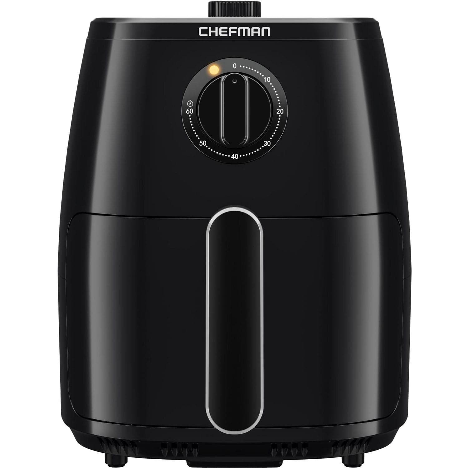 Chefman Turbofry 4.5-Litre (5-Quart) Air Fryer w/ Integrated Timer, Adjustable Temp Control - Black, New