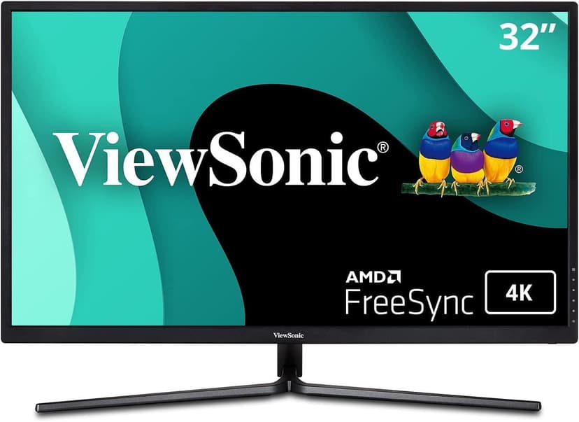 ViewSonic 32 Inch Widescreen 4K Monitor with 99% sRGB Color Coverage HDMI VGA and DisplayPort