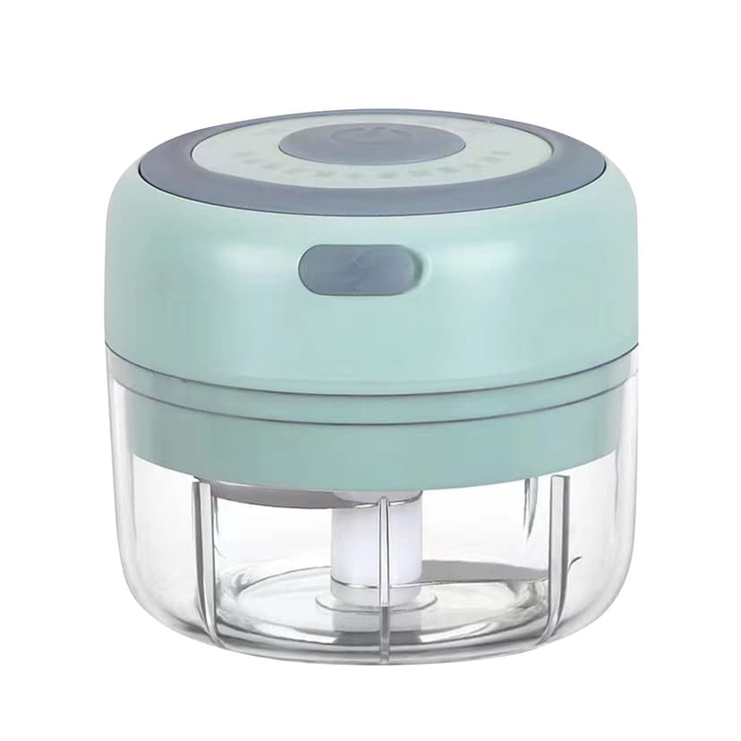 WIFKLSIIPG Electric Mini Garlic Chopper Portable Food Processor Vegetable Chopper Onion Mincer Cordless Meat Grinder with USB Charging for Vegetable Pepper Onion kids Food Seasoning Nut(Green)