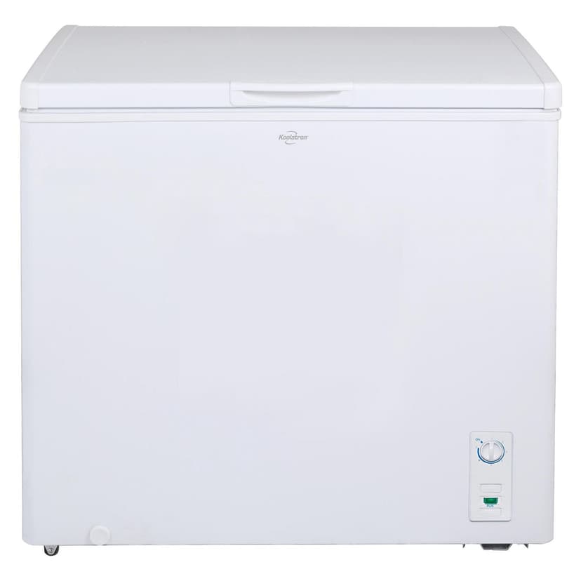Koolatron 7.0 cu ft Large Chest Freezer with Energy-Efficient Manual Defrost, White