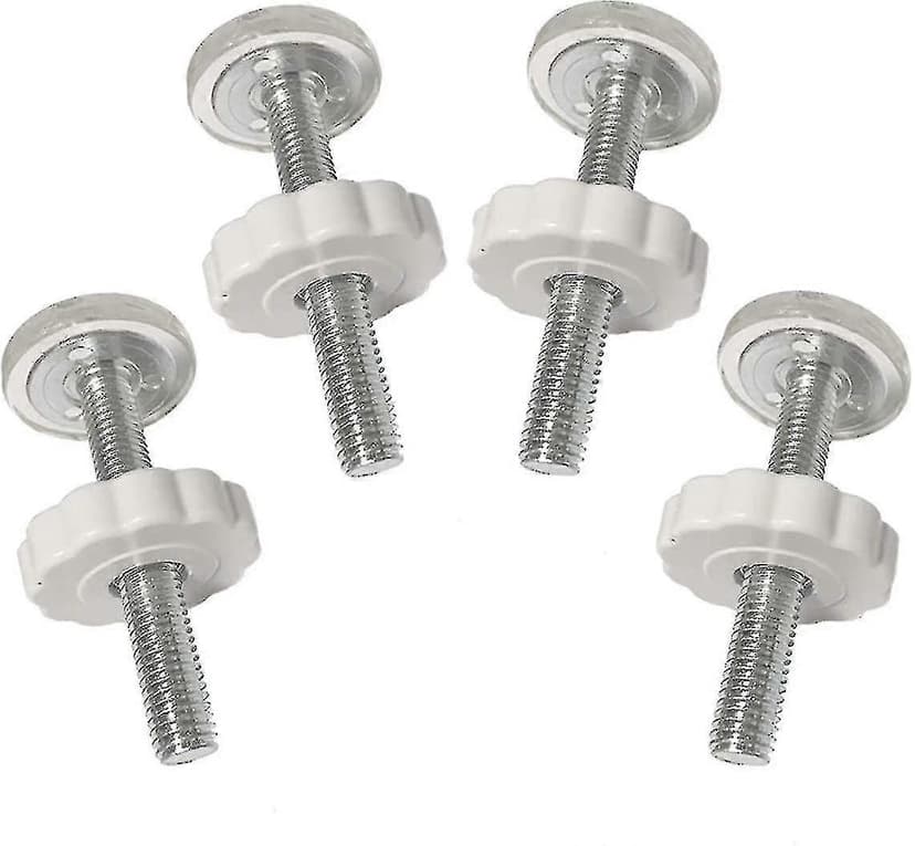 4 Pcs Pressure Baby Gates Threaded Spindle Rods Walk Thru Gates Accessory Screw Bolts Kit