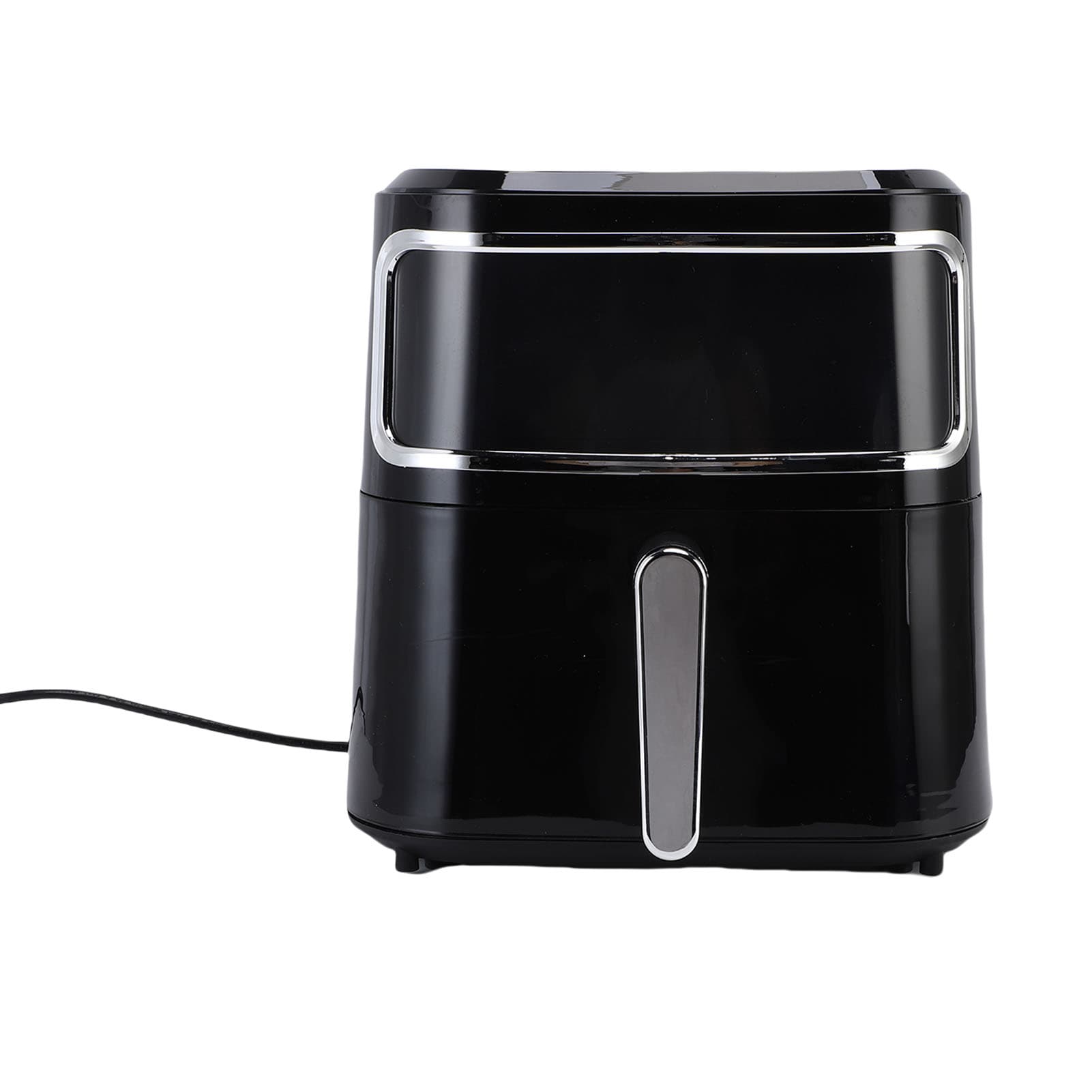 Oven Multifunctional Oilless Fryer 10L Touch Screen Electric Deep Fryer with Visible Cooking Window for Kitchen Black
