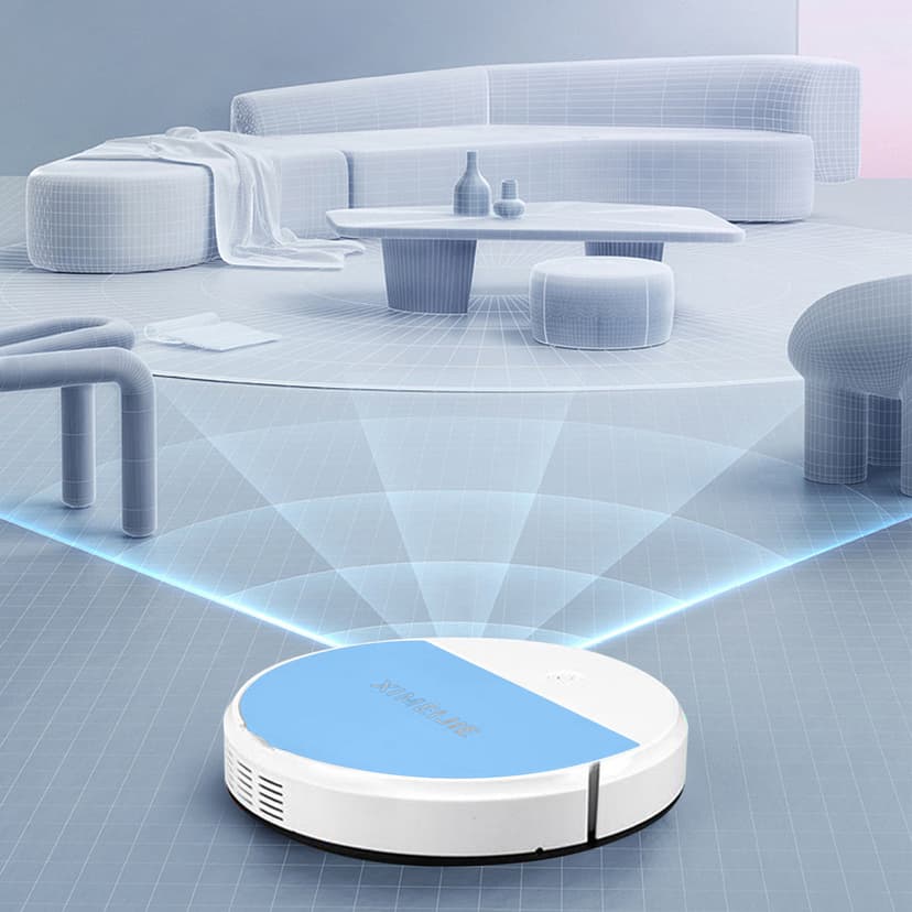 Aidoshy Robotic Vacuum Sweeping Robot Smart Three In One Cleaning Machine Household Rechargeable Vacuum Cleaner Small Appliances,Clearance
