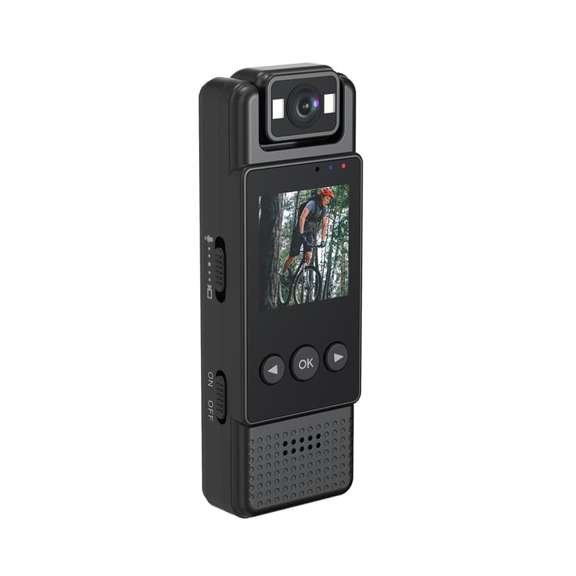 Night Vision Camera 1080P High-Definition Lens with 180 Degree Rotation Infrared Night Vision Card Insertion Recording and Recording Function Wi-Fi Pocket Recorder