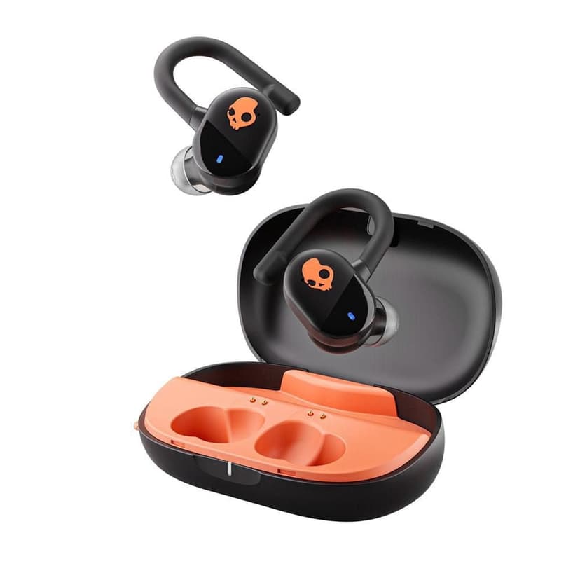Skullcandy Push Play XT True Wireless Earbuds Black-Orange